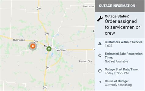 Ameren Mo Power Outage Map – Map VectorCampus Map