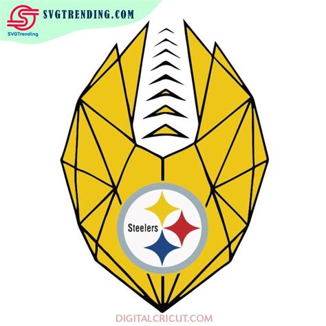 Pittsburgh Steelers, Dxf, Digital Download, Cricut, Clip Art, Football ...