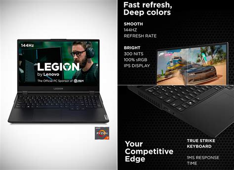 Get a Lenovo Legion 5 Gaming Laptop with Ryzen 7 4800H CPU and NVIDIA ...