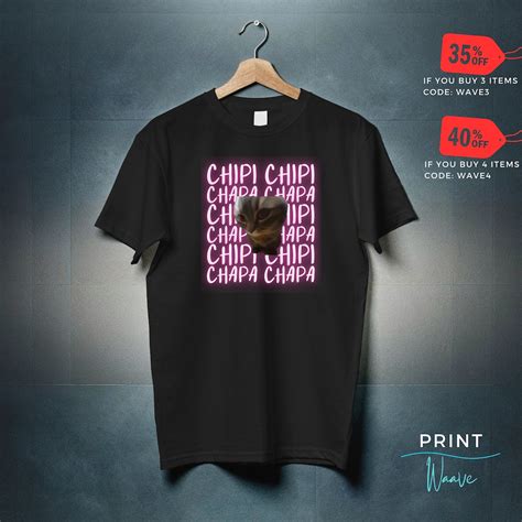 Chipi Chipi Chapa Chapa Dubi Dubi Cat Meme Shirt, Chippi Chappa, Chippy Chippy, Cippi Cippi ...