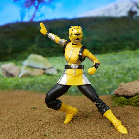 Hasbro Power Rangers Lightning Collection Beast Morphers Yellow Ranger 6-in Action Figure