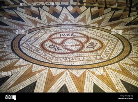 Israel, Jerusalem. Mount Zion, Church of the Dormition of Mary interior Stock Photo - Alamy