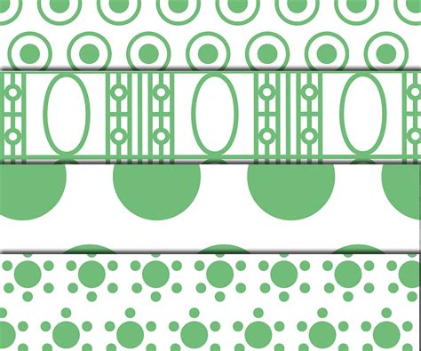 Green Polka Dot digital paper (30825) | Backgrounds | Design Bundles