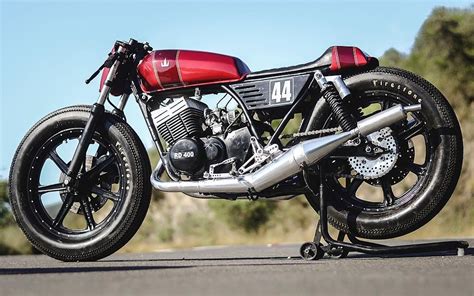 Yamaha RD400 💥 | Cafe racer motorcycle, Custom cafe racer, Yamaha