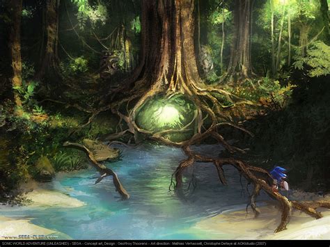 GAMING ROCKS ON: Game Art #52: Sonic Unleashed Concept Art Gallery