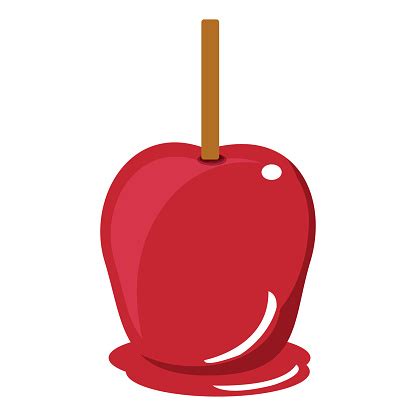 Candy Apple Icon Stock Illustration - Download Image Now - iStock