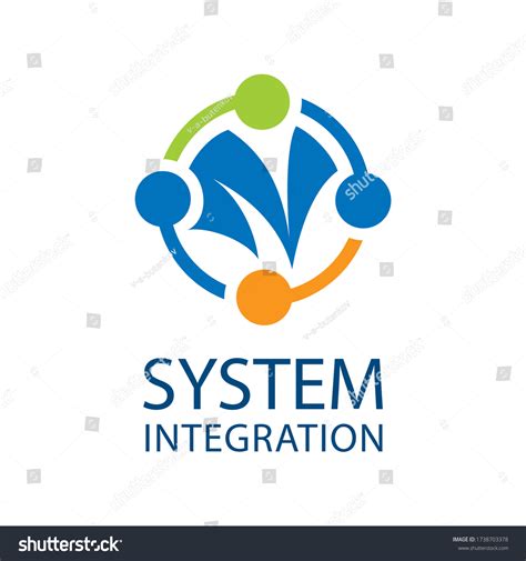 Vector Logo System Integration Company Stock Vector (Royalty Free ...