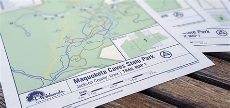 Maquoketa Caves State Park Trail Map | Iowa Parklands