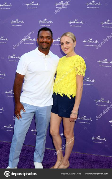 Alfonso Ribeiro, Angela Unkrich – Stock Editorial Photo © s_bukley ...