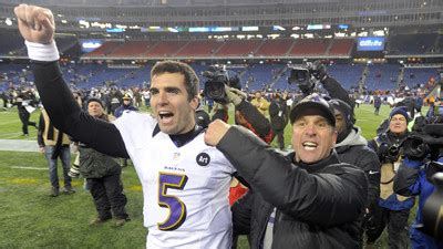 Baltimore Ravens coach John Harbaugh 'very happy' for quarterback Joe ...