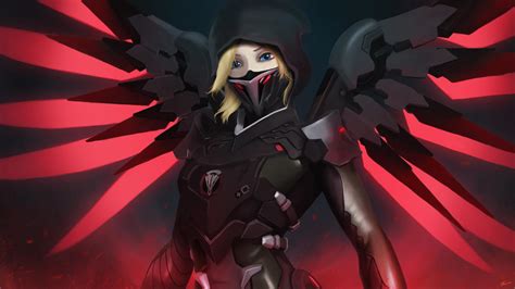 Overwatch - Blackwatch Mercy by AnimatedAnarchist on DeviantArt