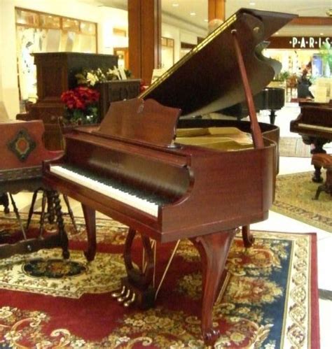 Henry F. Miller French Provincial Baby Grand Piano - Antique Piano Shop