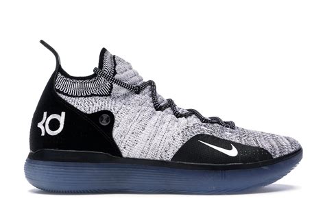 Nike KD 11 Black White Racer Blue Men's - AO2604-006/AO2605-006 - US