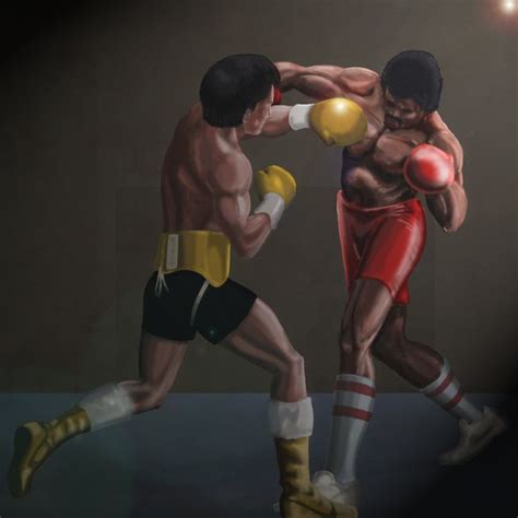 Rocky and Apollo by greyfoxdie85.deviantart.com on @deviantART | Rocky balboa, Rocky balboa ...