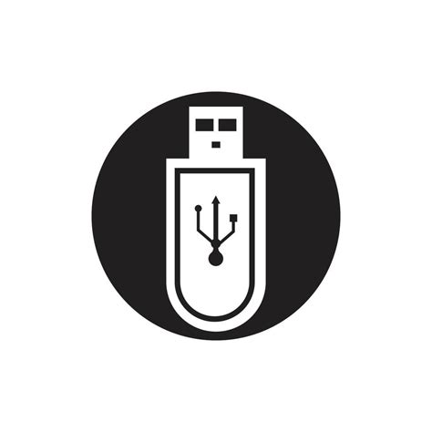 usb icon vector 19132417 Vector Art at Vecteezy