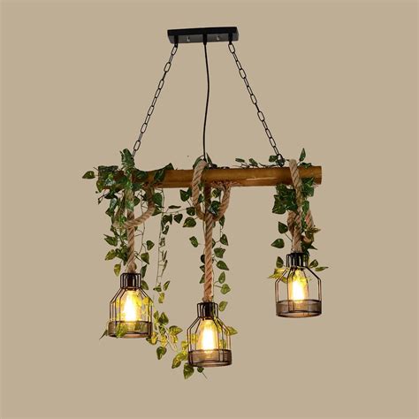 Rustic Wooden Chandelier – Vakkerlight