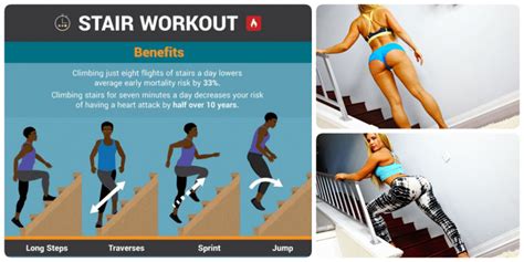 Step Up To Shape Up: How To Get Fit With 10 Minute Staircase Workout