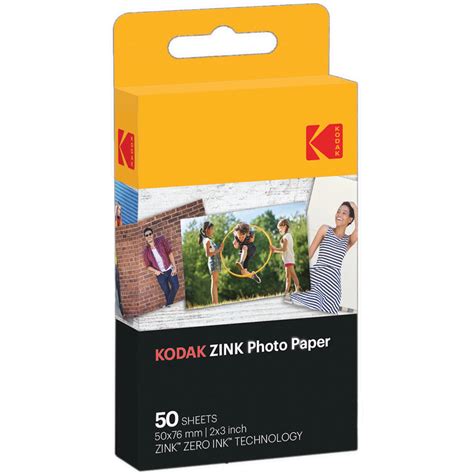 Kodak photo printer mini 2 paper - triplepor