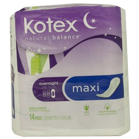 Kotex Overnight Pads