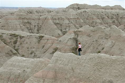 Hiking in Badlands National Park