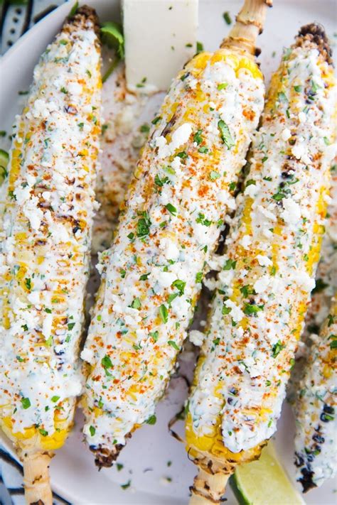 Easy Mexican Street Corn - Food with Feeling