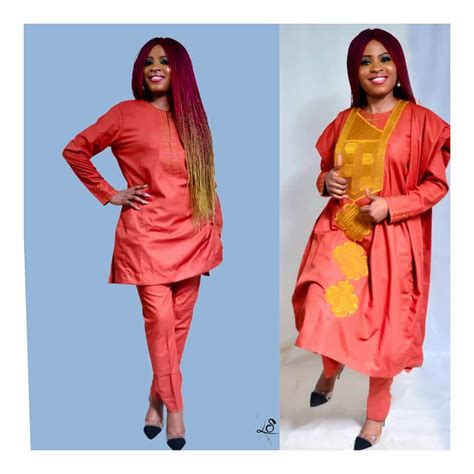 Latest Agbada Styles for Ladies | Agbada styles, Agbada design ...