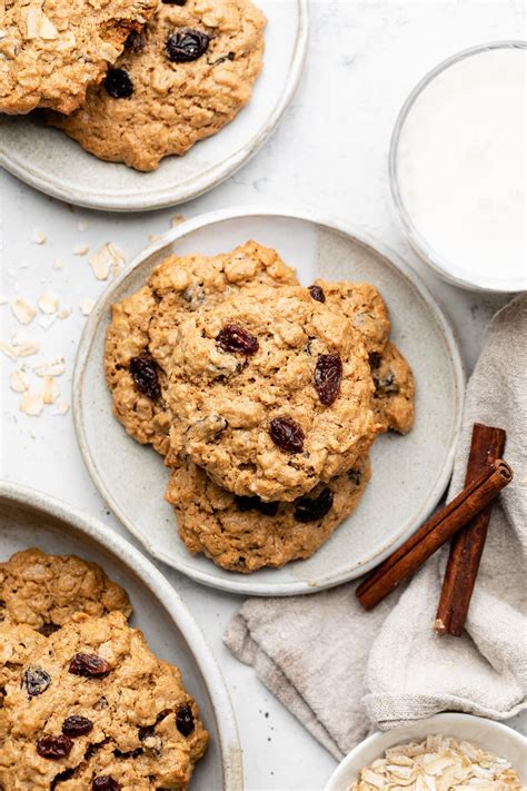 Healthy Oatmeal Raisin Cookies - All the Healthy Things