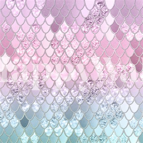 Buy Mermaid Glitter Scales 2 wallpaper - Free shipping