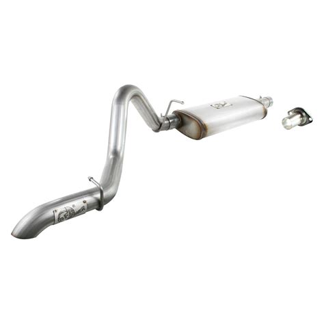 aFe® - Jeep Wrangler Sahara / Sport 2000-2001 Mach Force XP™ 409 SS Cat-Back Exhaust System with ...