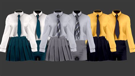 [ L A M Z ] — shendori: [shendori] School Uniform Set ( ᐛ )...