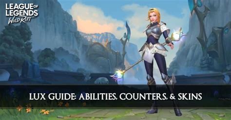 Lux Guide | League of Legends Wild Rift - zilliongamer