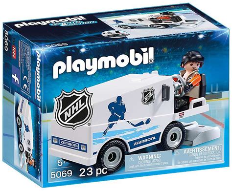 Playmobil NHL Hockey Sports Action NHL Zamboni Machine Set 5069 - ToyWiz