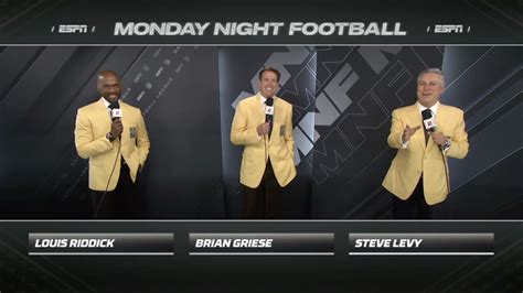 ESPN's 'Monday Night Football' Crew Celebrates Golden Anniversary In ...