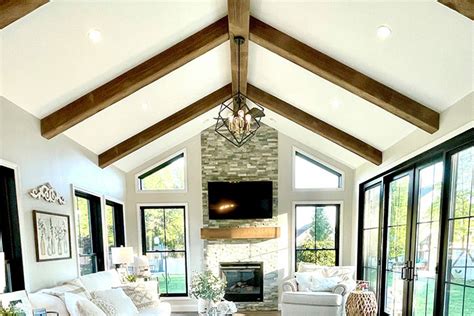 Vaulted Ceiling Beams Cost | Review Home Decor