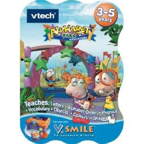 V Smile Alphabet Park Adventure Cartridge V Tech For Vtech