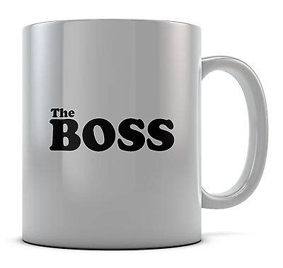 The Boss Mug Cup Present Gift Coffee Birthday | eBay