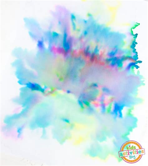 Make Watercolor Art With Markers - Kids Activities Blog