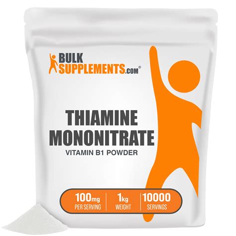 Thiamine Mononitrate Powder | Vitamin B1 | Vitamin B Supplement