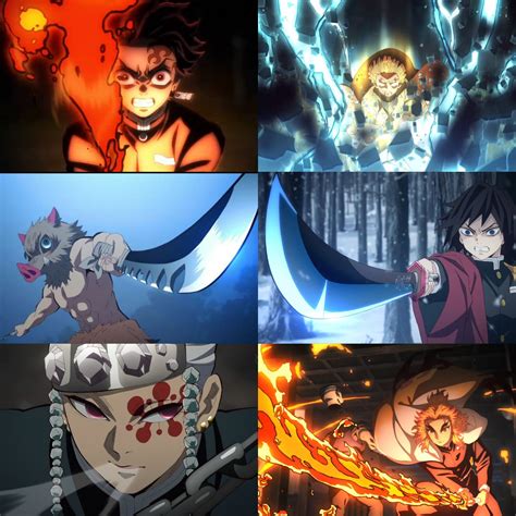 Which demon slayer has the most Versatile breathing style so far? Anime only : r/KimetsuNoYaiba