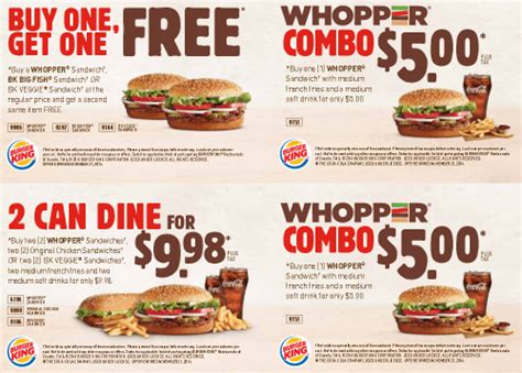 Burger King Canada Coupons Deals: New Printable/Mobile Coupons - Hot Canada Deals Hot Canada Deals