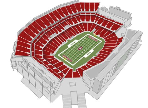 Levi Stadium Seating Chart Football | Cabinets Matttroy