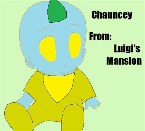 Chauncey From Luigi's Mansion by KHLover202 on DeviantArt