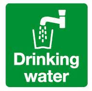Drinking Water Signs Printable - ClipArt Best