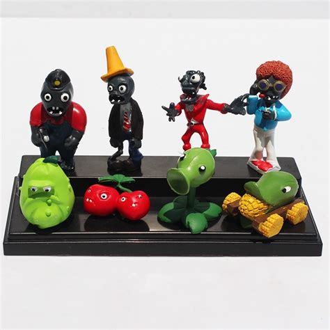 Aliexpress.com : Buy 8pcs/set Plants vs Zombies Toys PVZ Bucket Zombie Ladder Zombie Peashooter ...