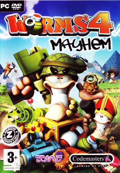 Worms 4: Mayhem Box Shot for PlayStation 2 - GameFAQs