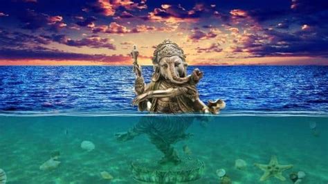 Ganesh Visarjan 2020 : Story behind the tradition of ganesh visarjan ...