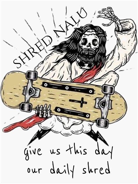 "Jesus Skating " Sticker for Sale by songbirdadornz | Redbubble