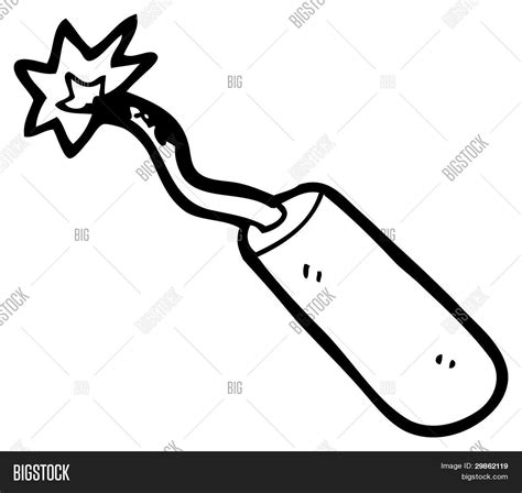 Stick Dynamite Cartoon Image & Photo (Free Trial) | Bigstock