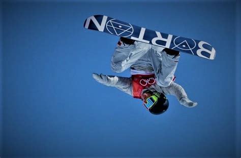 Red Gerard at the 2018 PyeongChang Slope style Competition. : r/snowboarding