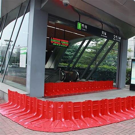 Flood Prevention Barriers,L-Shaped Plastic ABS Water Barrier Flood Barrier, Quick Flood Barrier ...